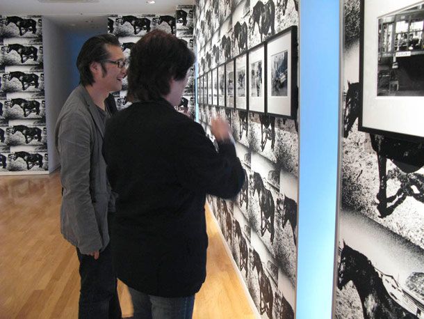 宮の森美術館にて